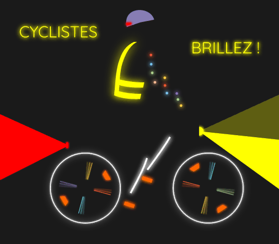 Cyclistes, brillez !
